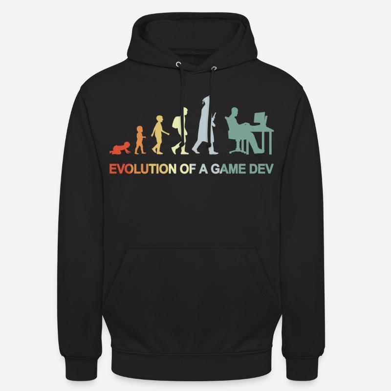 Game Dev Evolution Unisex Hoodie