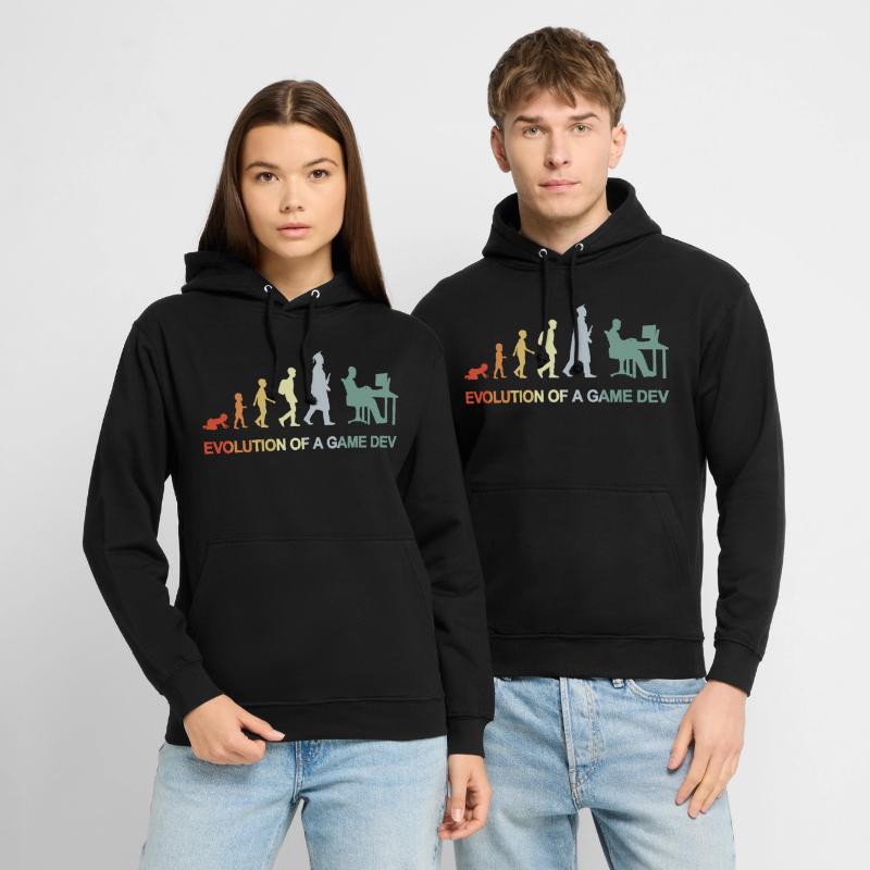 Game Dev Evolution Unisex Hoodie
