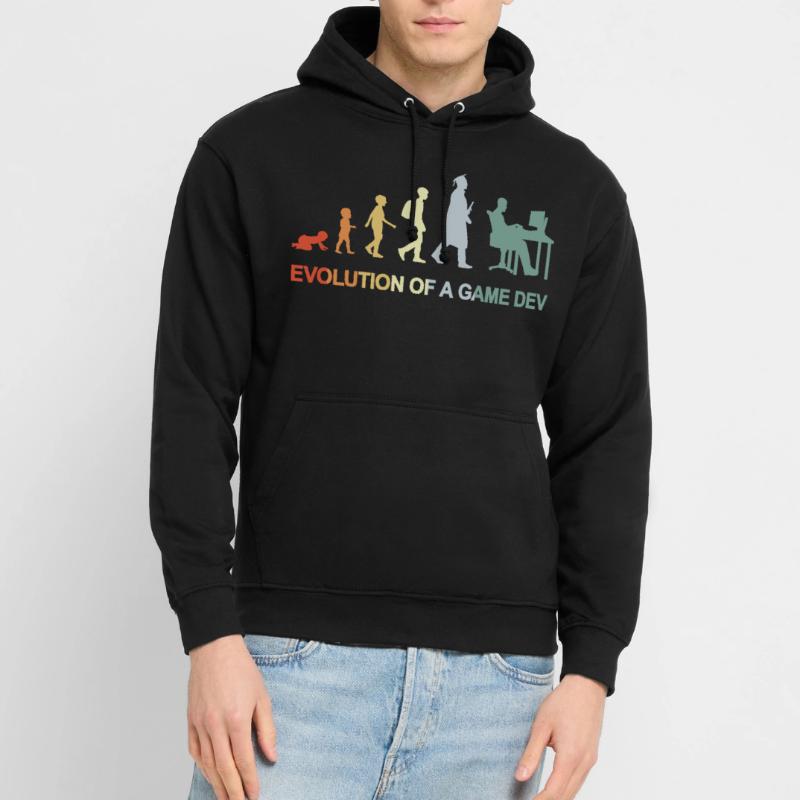 Game Dev Evolution Unisex Hoodie