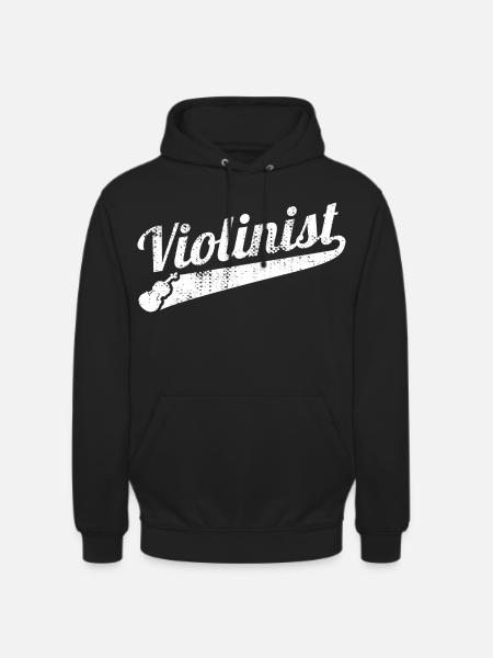 Funny violinist - Unisex Hoodie - black