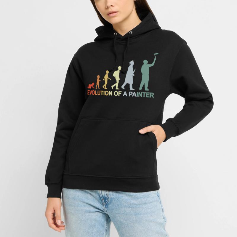 Painter Varnisher Evolution Unisex Hoodie