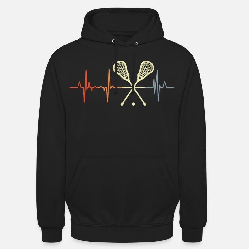 Palpitations de crosse - Sweat-shirt à capuche unisexe - noir