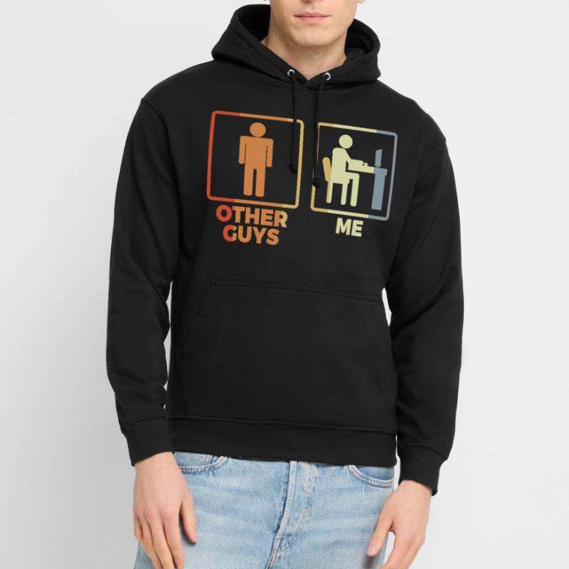 Programmierer Strichmännchen Unisex Hoodie