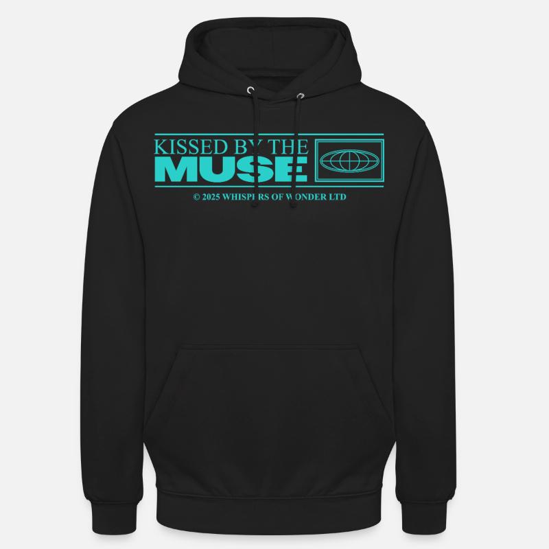 Inspiré et créatif – Déclaration esthétique - Sweat-shirt à capuche unisexe - noir