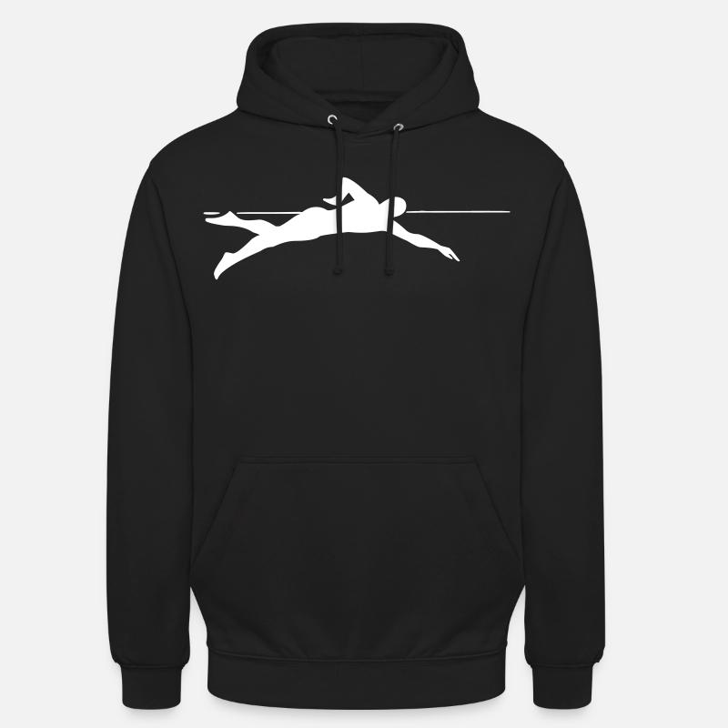 Dynamic Sprinter Line Graphics - Unisex Hoodie - black