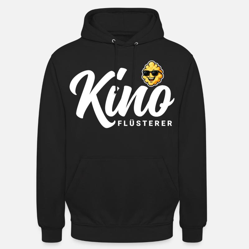 Chuchoteur de Cinéma - Sweat-shirt à capuche unisexe - noir