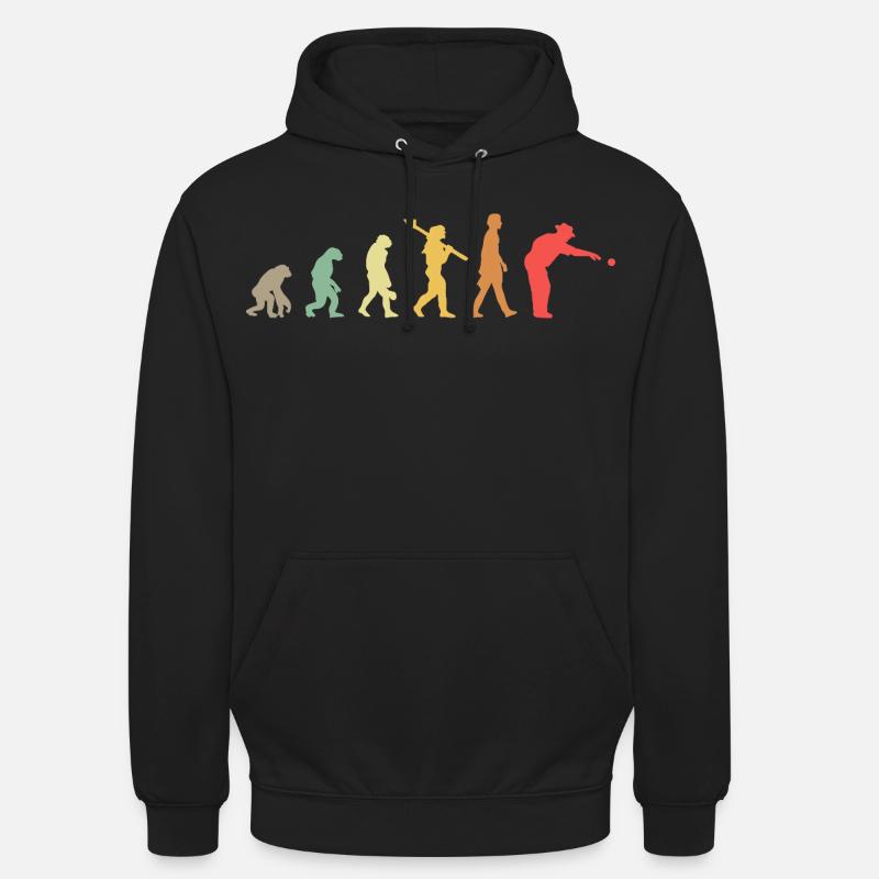 Evolution Boule  - Unisex Hoodie - Schwarz