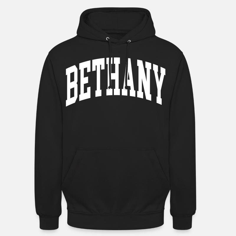 Bethany - Sweat-shirt à capuche unisexe - noir