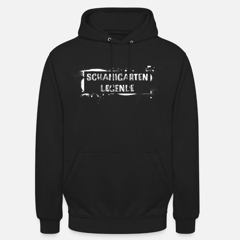 Légende du Schanigarten – Diction dialectale viennoise - Sweat-shirt à capuche unisexe - noir