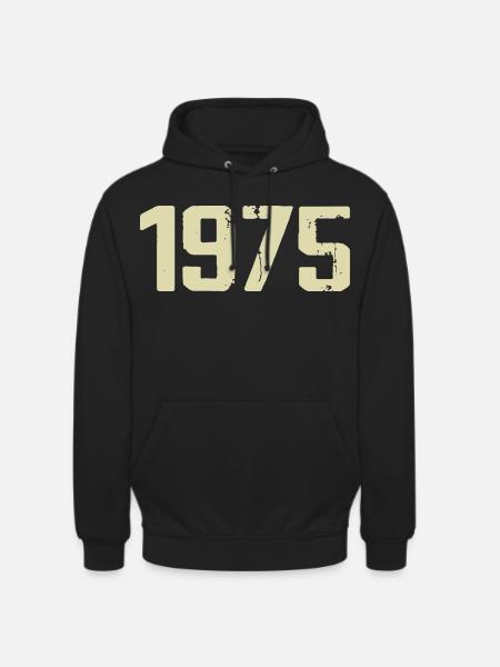 Jubiläum 1975 - Unisex Hoodie - Schwarz