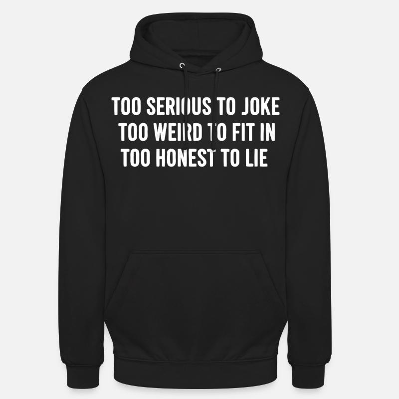 Statement Saying Introvert Humor - Unisex Hoodie - black
