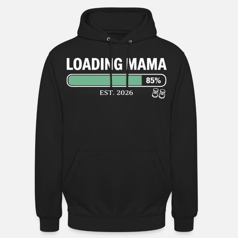 Loading Mama 2026 Schwangerschaft - Unisex Hoodie - Schwarz