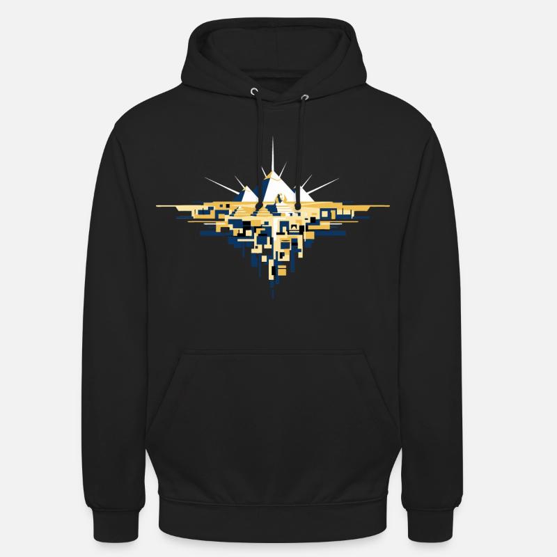 Ägypten Pyramiden Gizeh Sphinx - Unisex Hoodie - Schwarz