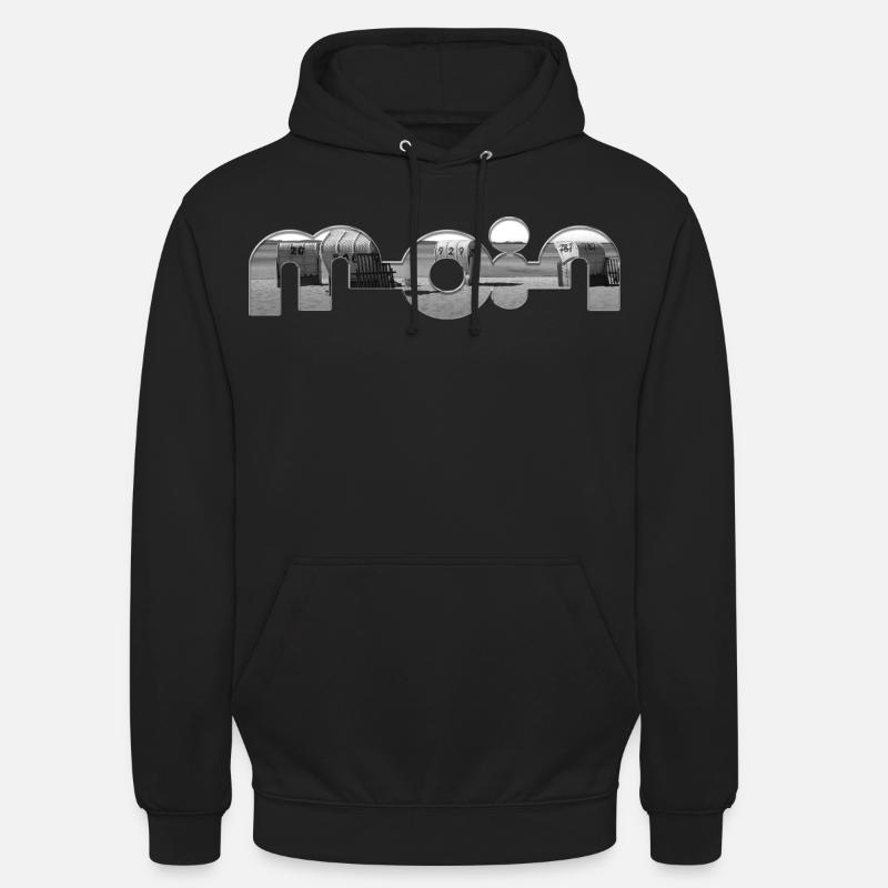 Moin - Unisex Hoodie - Schwarz