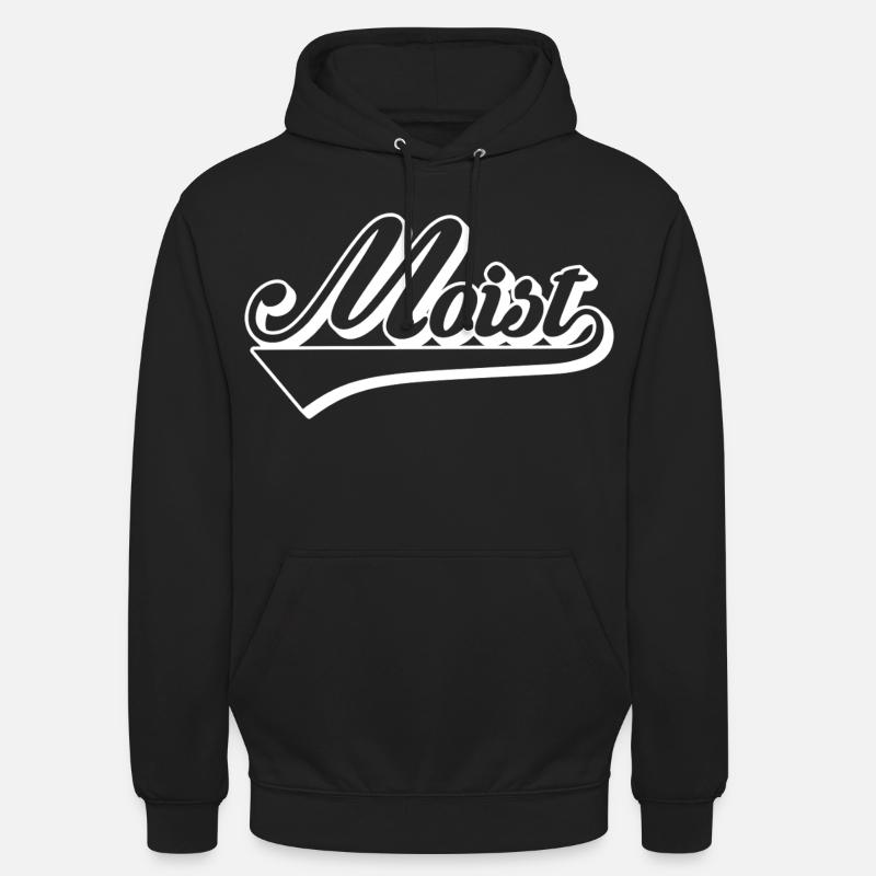 Mobiz Retro Script Logo - Sweat-shirt à capuche unisexe - noir