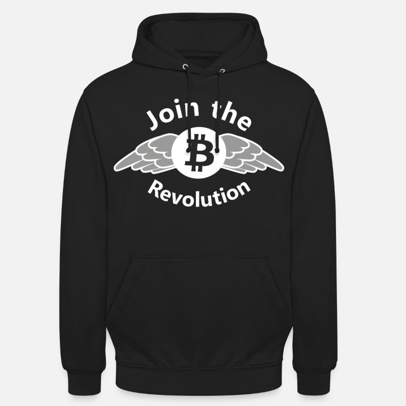 Révolution BitWings - Sweat-shirt à capuche unisexe - noir