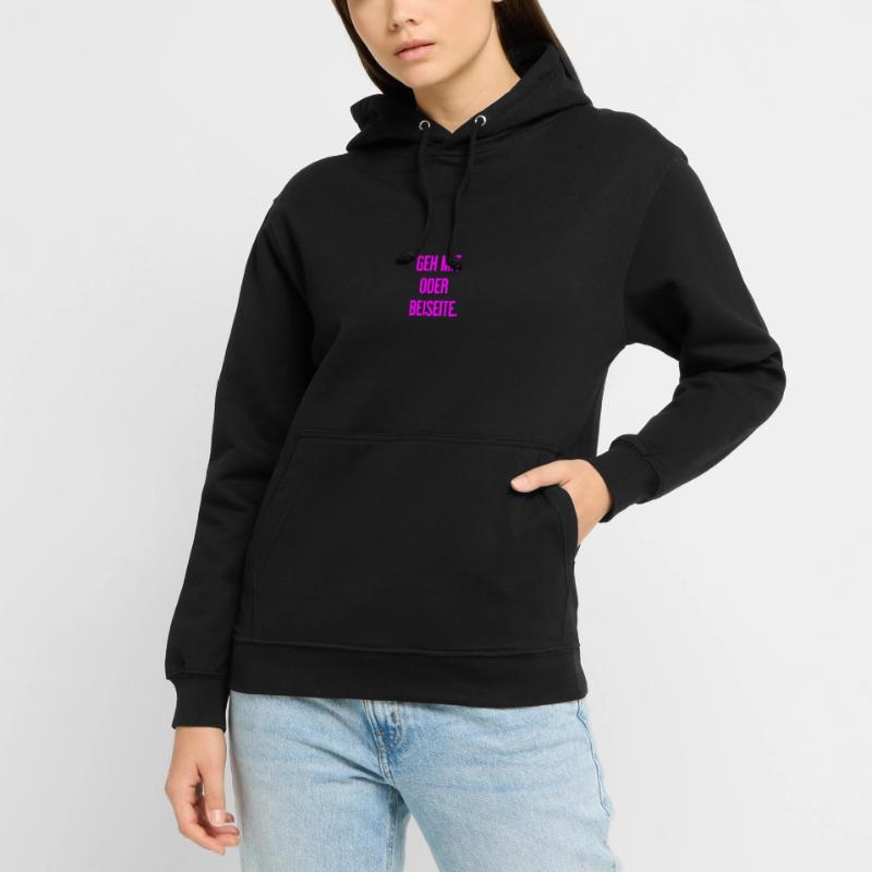 Geh mit oder beiseite Unisex Hoodie