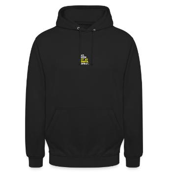 Urban Agriculture Lemon Cultivation - Unisex Hoodie - black - Front - Alina (178cm) & Michal (187cm)