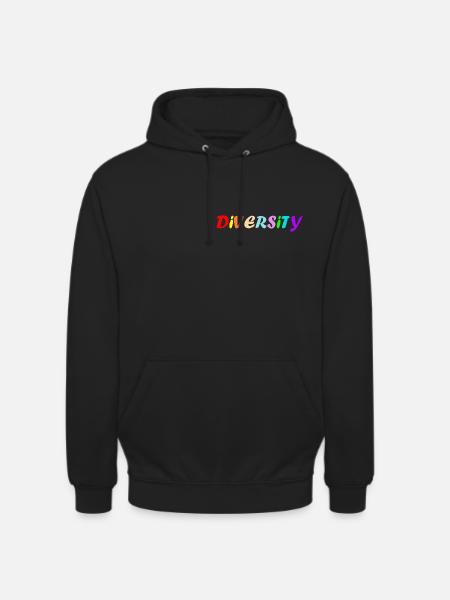 Diversity - Unisex Hoodie - Schwarz