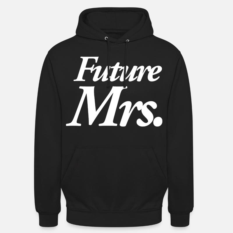 La future Mme - Sweat-shirt à capuche unisexe - noir