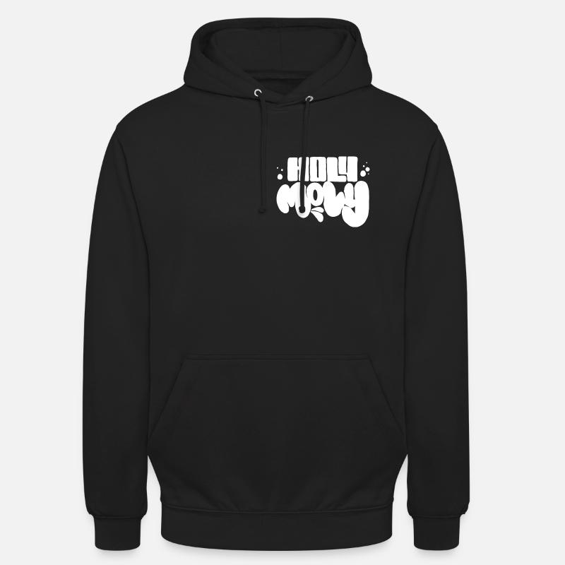 Sainte Moly - Sweat-shirt à capuche unisexe - noir