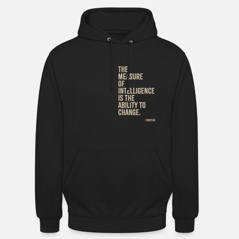 Capacité à changer - Sweat-shirt à capuche unisexe - noir