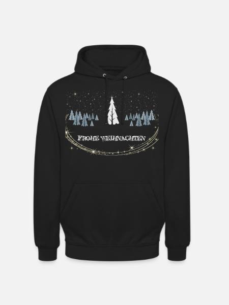 Joyeux Noël - Sweat-shirt à capuche unisexe - noir
