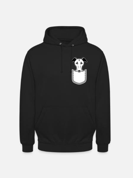 Whippet - Unisex Hoodie - black