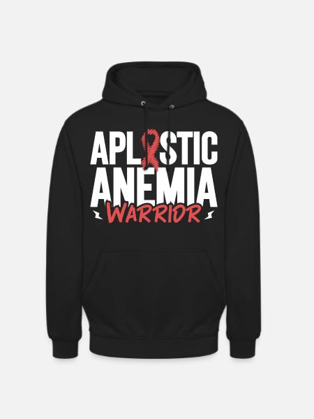 Aplastische Anämie - Tapferer Kämpfer - Unisex Hoodie - Schwarz