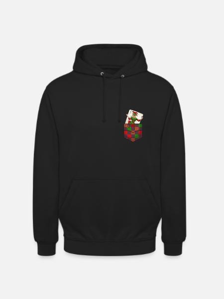 BrustTasche (Joker-Edition) - Unisex Hoodie - Schwarz