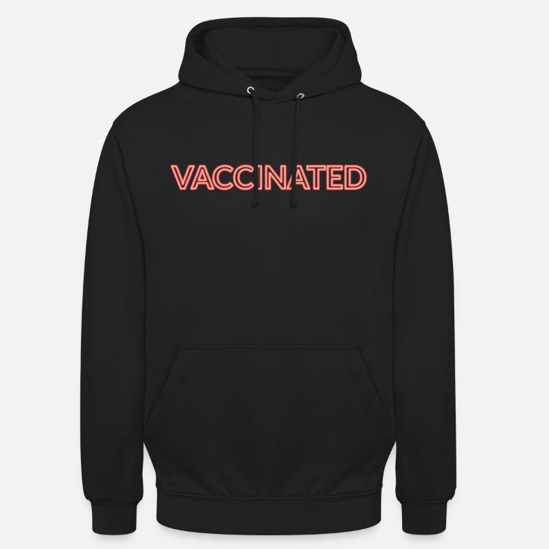 Geimpft - Pro-Impfstoff 2020 2021 III - Unisex Hoodie - Schwarz