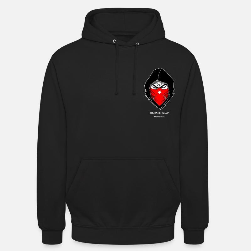 Osmanli Slap à capuche - Sweat-shirt à capuche unisexe - noir