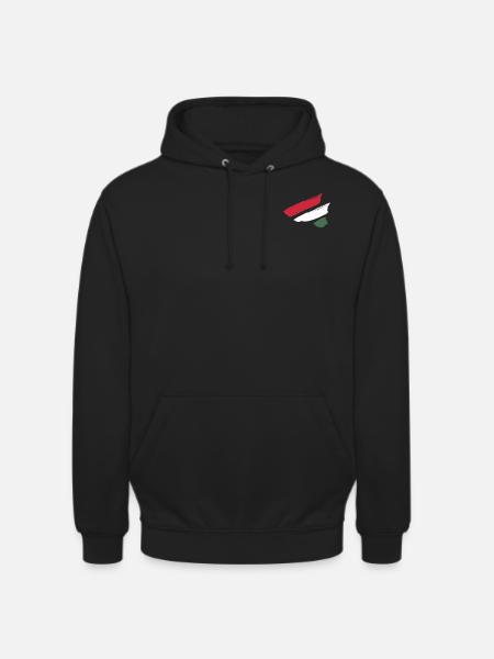 Hungary Stripes - Unisex Hoodie - black