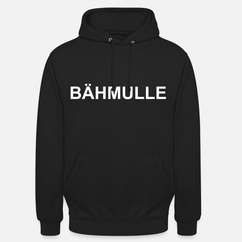 Bähmulle - Unisex Hoodie - Schwarz