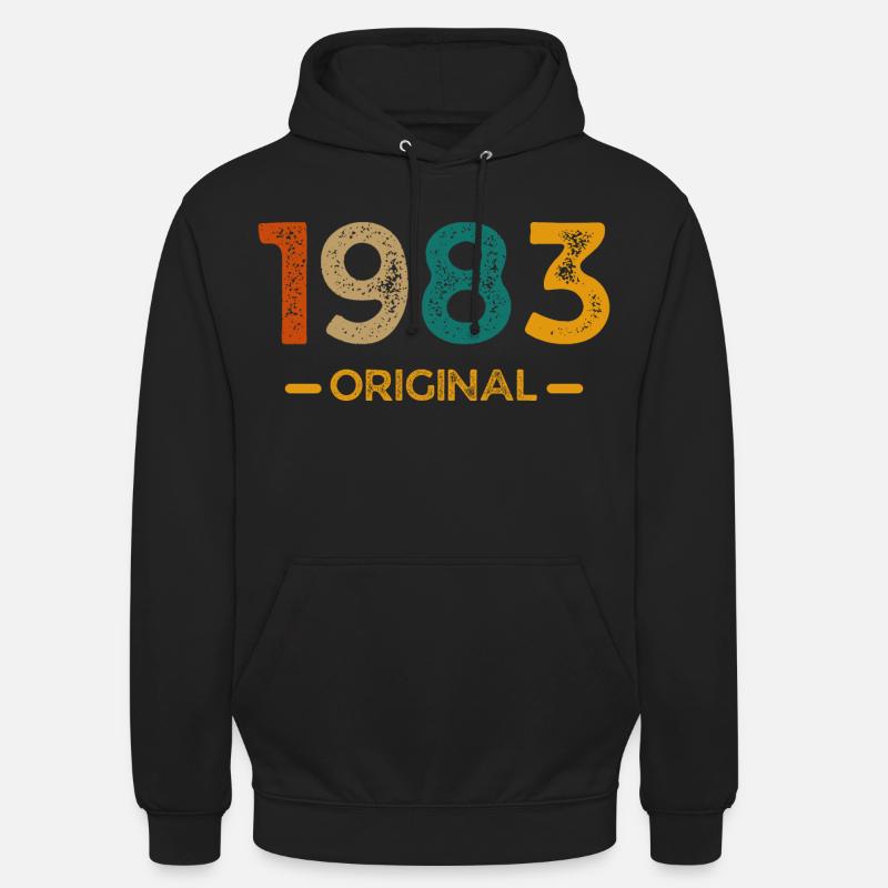 1982 Original - Sweat-shirt à capuche unisexe - noir
