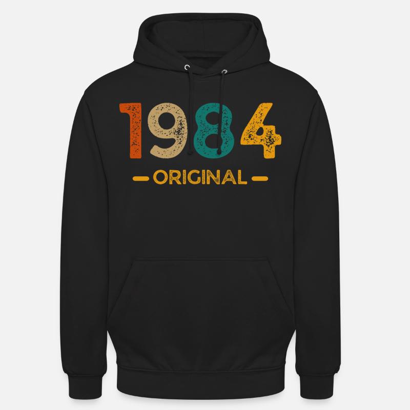 1984 Original - Sweat-shirt à capuche unisexe - noir