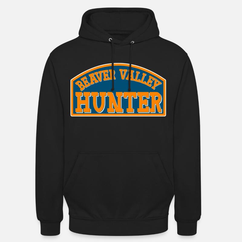 Beaver Valley Hunter Beaver Valley Hunter Hommes - Sweat-shirt à capuche unisexe - noir
