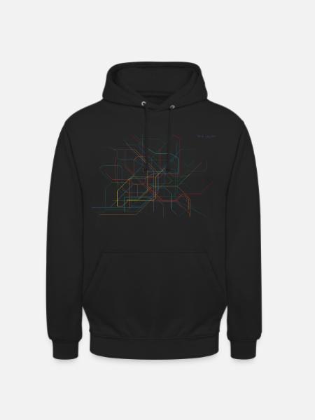 U-MOVE Deutschland - Unisex Hoodie - Schwarz