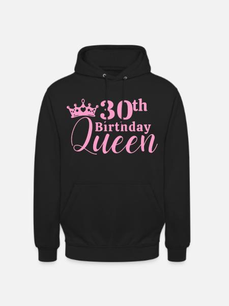 30th birthday - Unisex Hoodie - black