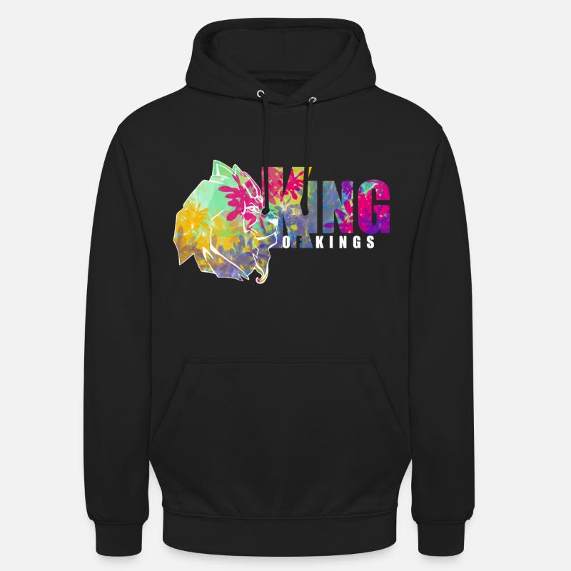 True King 4 Life - Unisex Hoodie - black
