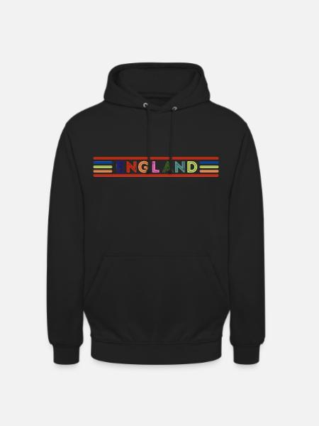 England - Unisex Hoodie - black