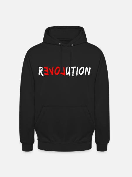 Love Revolution - Unisex Hoodie - black