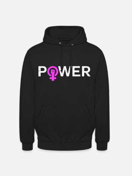 Girl Power Women's Power - Unisex Hoodie - black