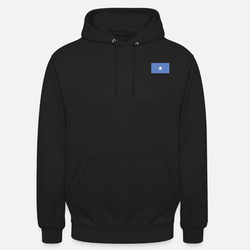 Drapeau de la Somalie - Sweat-shirt à capuche unisexe - noir