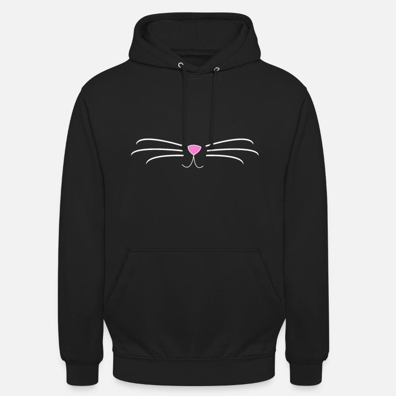 Cat, cat, gift, cat owner - Unisex Hoodie - black