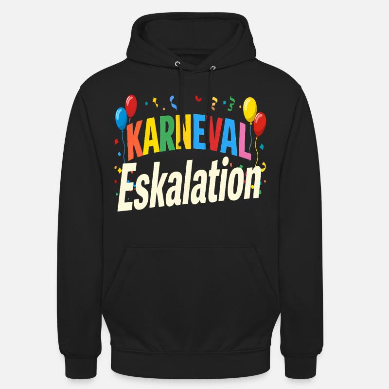 Escalade du carnaval - Sweat-shirt à capuche unisexe - noir
