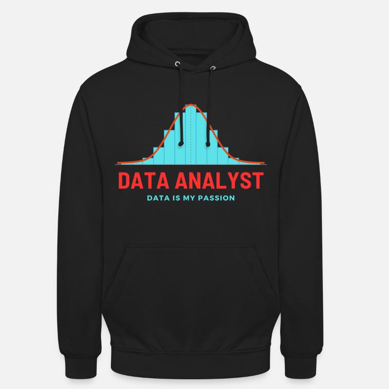 Data Analyst Power BI Query SQL API Engineer AI Sweat-shirt à capuche unisexe