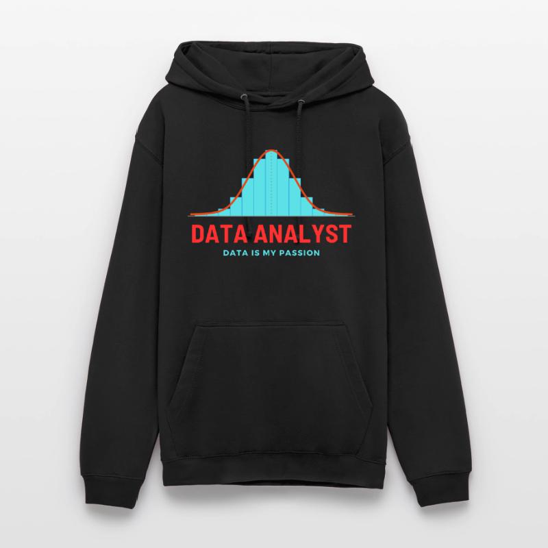 Data Analyst Power BI Query SQL API Engineer AI Sweat-shirt à capuche unisexe