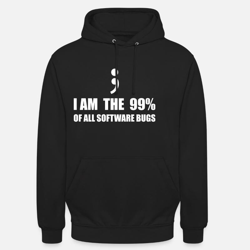 Programmeur Computer Scientist - Sweat-shirt à capuche unisexe - noir