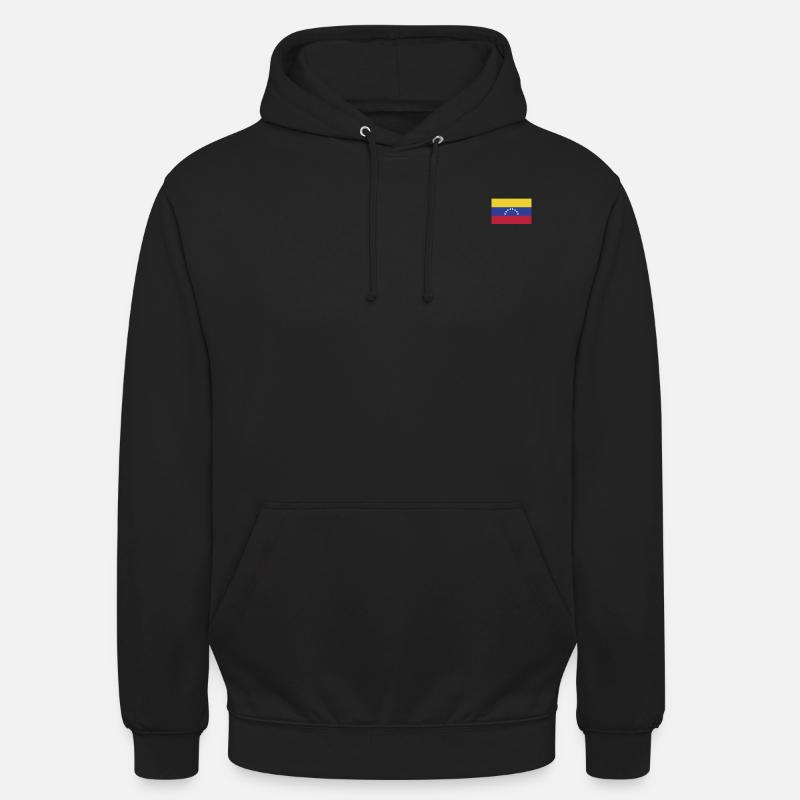 Drapeau du Venezuela - Sweat-shirt à capuche unisexe - noir